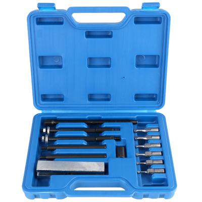 TEMU 13pcs Steel Insert Type Bearing Puller Set, Small Bearing Removal Tool Kit For Cars And Motorcycles, Mechanic Hand Tool Set Image