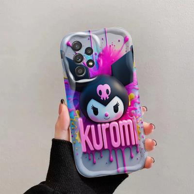 TEMU Cartoon Cute Kuromi Creative Trend New Protective Mobile Phone Case For For Galaxy A73 A72 A71 A54 A53 A52 A51 A50 A34 A33 A32 A31 A25 A24 A23 A21s A16 A15 A14 A13 A12 A05s A05 A04 A04e A03 A03s Image