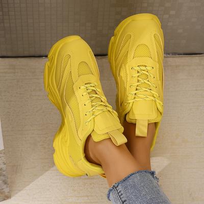 TEMU New Versatile Platform Dad Shoes For Women, Spring And Height. Image