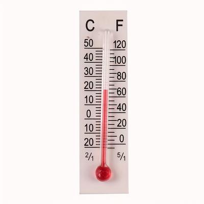 TEMU Mos Miniature Thermometer For Dollhouses - Pocket-sized 1:12 Scale, White Abs Resin, Miniature Scenes & Collectible Displays, Dollhouse Miniatures Image