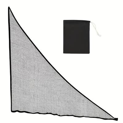 TEMU Indoor And Outdoor Golf Hitting Nets, Including A With A Sandbag, Side Net Extensions, And Accessories For Golf And Baseball Practice. Image