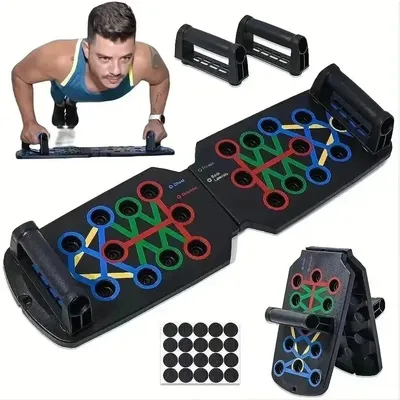 Push Up Board Gym Equipment Home Exercise Bar Sport Plank Fitness Abdominal Abs Workout Push-Ups