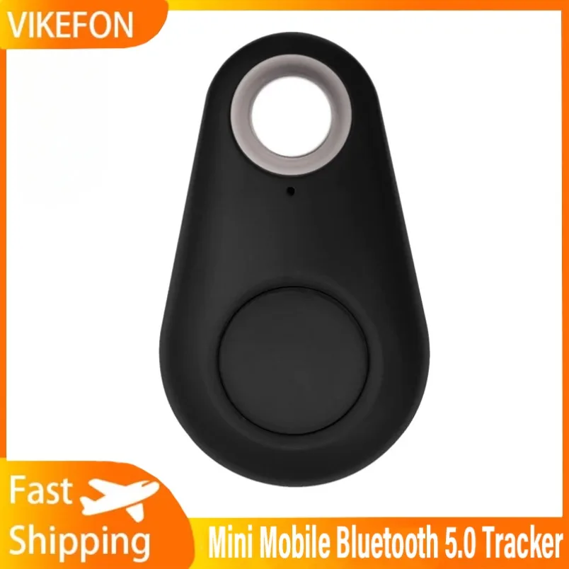 Mini Mobile Bluetooth 5.0 Tracker Anti-Verlust-Gerät Rundes Anti-Verlust-Gerät Haustier Kinder Tasche Brieftasche Tracking Smart Finder Locator ﻿ Image