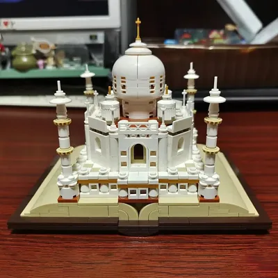 MJ 13012 Taj Mahal Magic Book DIY Spielzeug Bausteine Berühmte Architektur Serie Geschenk für Jungen Image
