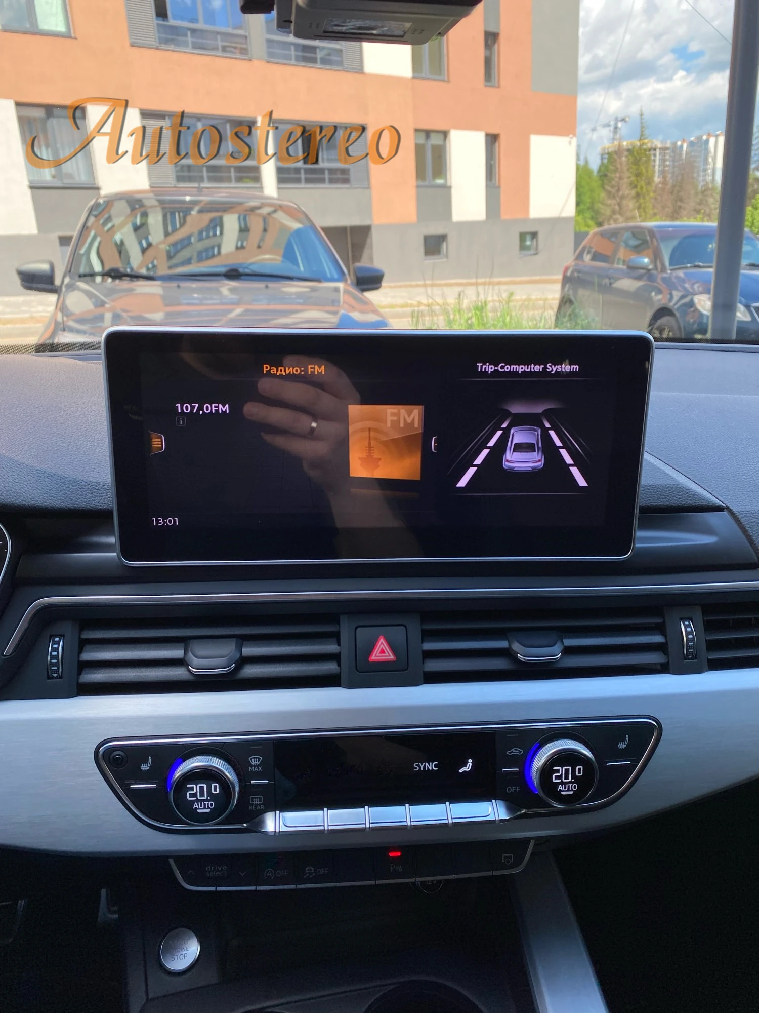 Android 13 Qualcomm 4G LTE 10,25 "Für Audi A5 B9 2016-2019 Auto GPS Navigation Multimedia Player auto Stereo Radio Band Recorder Image