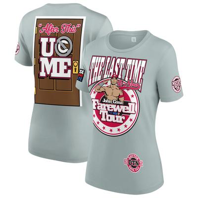 Graues John Cena Farewell Tour 2025 Dayton T-Shirt für Damen Image