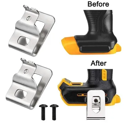 Tragbarer elektrischer Bohrer-Gürtelhaken für Makita/Bosch/Dewalt/Milwaukee/Ryobi/Worx 18 V 20 V Akku-Bohrschrauber, Schraubenschlüsselhalter, Clip-Haken