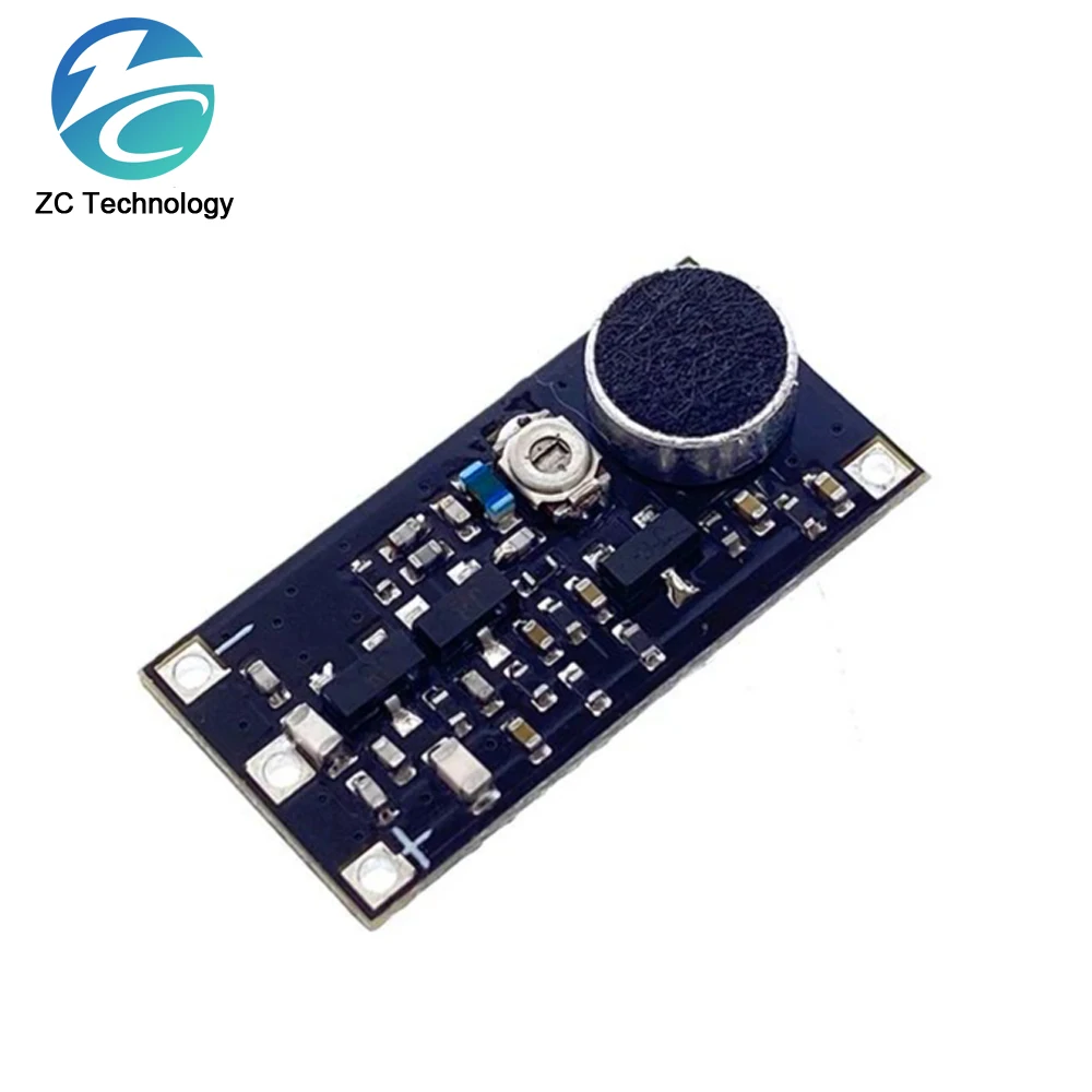 88-108 MHz FM Sender Drahtlose Mikrofon Überwachung Frequenz Board Modul DC 2 V-9 V Für Arduino Einstellbare Kondensator Image
