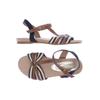 Tom Tailor Damen Sandale, Gr. 36, braun, kein Etikett