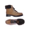 Cox Damen Stiefelette, Gr. 38, orange, Leder