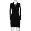Michael Michael Kors Damen Kleid, Gr. 32, schwarz, kein Etikett