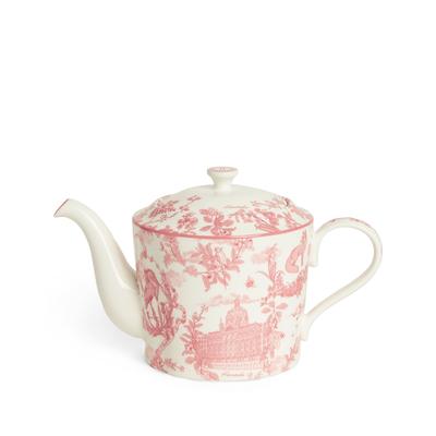 Harrods Bone China Toile Teapot