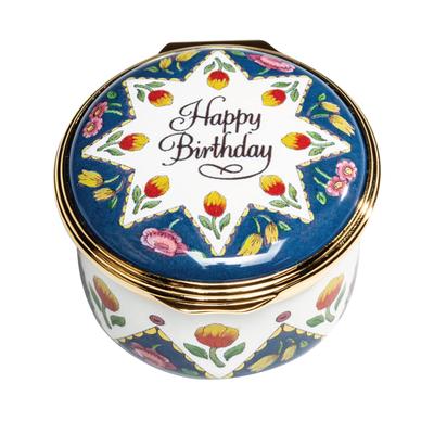 Halcyon Days Happy Birthday Box