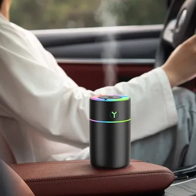 230ml Aromatherapy diffuser Humidifier Aromatherapy essential oil Air purifier Sleeping car carrying home LED 7 color light