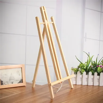 1PC Table Easel Beech Wood For Artist Easel Painting Craft Wooden Picture Stand For Party Decoration