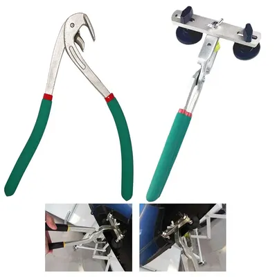 Car Fender Edge Repair Pliers Professional Trimming Tool with Flat Hole Caliper for Paintless Dent