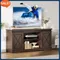 Farmhouse TV Stand and Entertainment Center for TV Up to 65 Inches with Sliding Barn Doors and