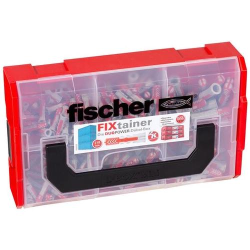 fischer Universaldübel »FixTainer - DuoPower 2K« 210 Stück grau