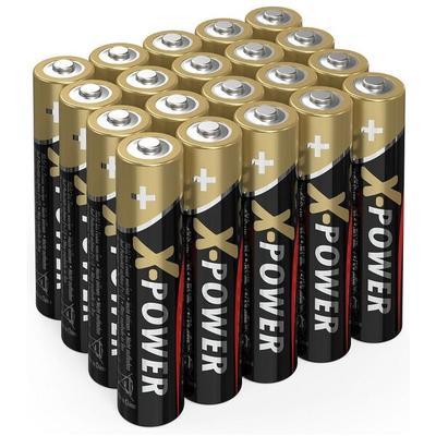 Ansmann Batterien »X-POWER« Micro AAA 20 Stück