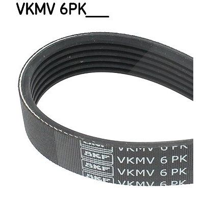 Skf Keilrippenriemen [Hersteller-Nr. VKMV6PK2604] für Jeep Image