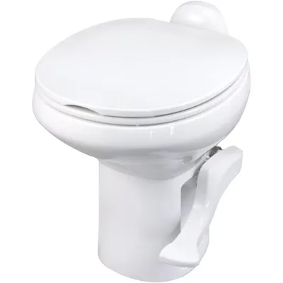Aqua-Magic Style II RV Toilet, White, High Profile