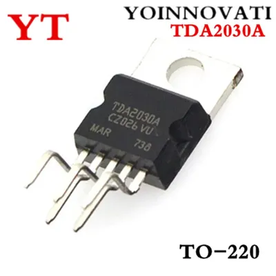 100PCS/lot TDA2030A TDA2030 TO-220 IC AMP AUDIO 18W MONO PENTAWATT5