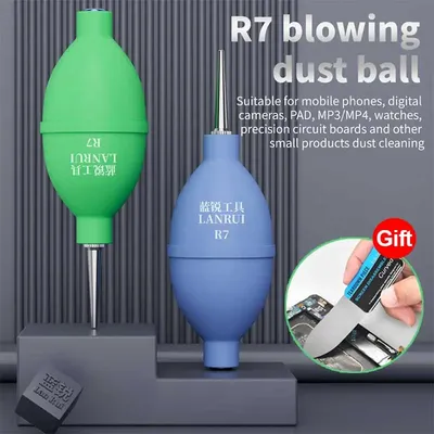 LANRUI R7 Blowing Dust Ball Phone Repair Dust Cleaner Air Blower for Phone PCB PC Keyboard Dust