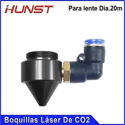 HUNST Air Nozzle for Dia.20 FL50.8mm Focus Lens for Laser Head at CO2 Laser Cutting Machine