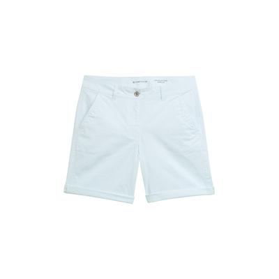 TOM TAILOR Damen Chino Bermuda Shorts, blau, Gemustert, Gr. 42 Image