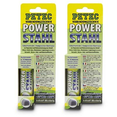 Petec 2x 50 g POWER Stahl [Hersteller-Nr. 97450] Image