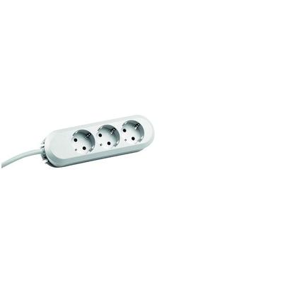 Bachmann 3-fach Steckdosenleiste »SMART« weiß, 18.8x4.1x5.6 cm