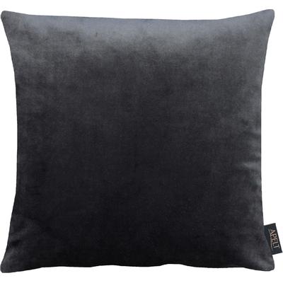 Dekokissen APELT "Arte" Gr. 1, schwarz (schwarz, unifarben), B:45cm L:45cm, Polyester, Dekokissen_Sitzkissen_Kissenhüllen, Kissenhülle mit Füllung, 1 Stück Image