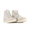 Schnürboots PALLADIUM "PAMPA DUO CHROME", Gr. 44, grau (natural grau), sportlich, Schuhe