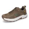 Sneaker CAMEL ACTIVE, Herren, Gr. 40, grün (khaki), Nubukleder, Textil, sportlich, Schuhe, Chunky Sneaker, Schnürschuh, Freizeitschuh mit Schnürung