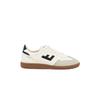 Sneaker FLAMINGOS LIFE "BURELA SLIM", Gr. 41, panna schwarz, Synthetik, Textil, sportlich, Schuhe, veganer Sneaker, Obermaterial aus 70% Maisresten