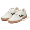 Sneaker FLAMINGOS LIFE "STADION", Gr. 38, weiß (pearl schwarz naturale), Synthetik, Textil, sportlich, Schuhe, vegane Sneaker, Obermaterial aus 68% Maisresten