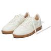 Sneaker FLAMINGOS LIFE "BURELA SLIM", Gr. 38, weiß gum, Synthetik, Textil, sportlich, Schuhe, veganer Sneaker, Obermaterial aus 70% Maisresten