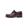 Bootsschuh HENRY STEVENS "Morgan M DS", Herren, Gr. 47, rot (bordeaux), Leder, modisch, Schuhe