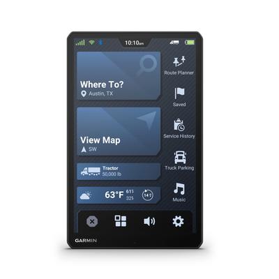 GARMIN LKW-Navigationsgerät "dezl LGV1020", schwarz, B:18,00cm H:9,30cm T:28,00cm, Navigationsgeräte