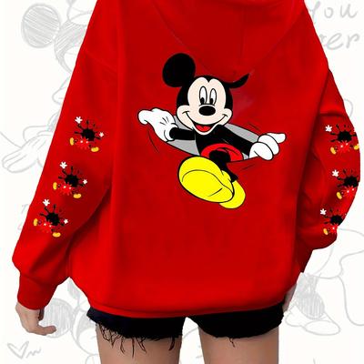TEMU [authorized] Elements Pattern Print, Hooded Athleisure Sweatshirt, Front Zipper Design, Fall And Winter Style Image