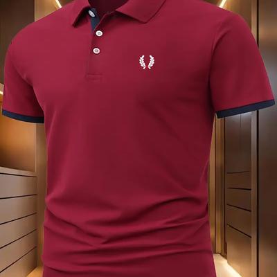TEMU D73 - Cute Wheat Spike 2025 - Men's Shirt, Summer Casual Sportswear, Comfortable And Breathable, Stylish T-shirt For Men, Korean Fashion. Image