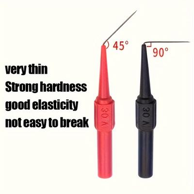 TEMU 30v Car Head Probe Diagnostic Tool Auto Multimeter Test Lead Extension Needle Tip Probe Mechanical Tool Image