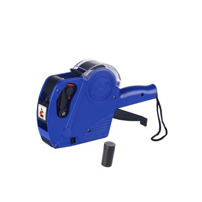 TEMU Mx-5500eos Single Row Label Printer, 8- Manual Price Tag With Ink Roller, Pvc Material For Supermarket Merchandise Labeling, Stick Label Machine Image