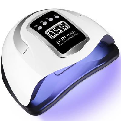 TEMU Led Nail Lamp, 66 Lamp Beads, Professional Gel Nail Dryer, Quick Dry Nail Lamp With 4 Timers, Lcd Display And Automatic Sensor For Home And Image