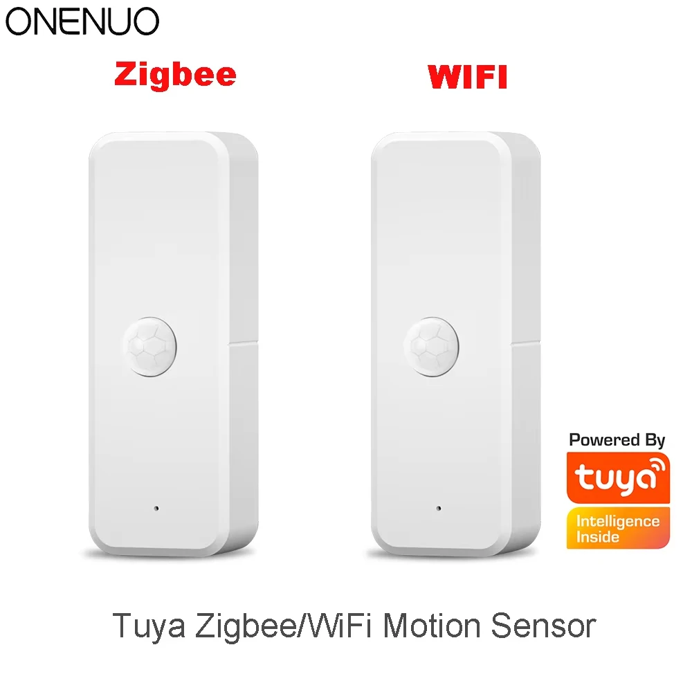 Tuya WiFi/Zigbee PIR Motion Sensor Smart Home Menschlichen Körper Infrarot Detektor Sicherheit Smart Leben Funktioniert Mit Alexa Google hause Image