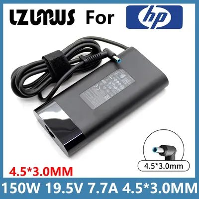 150w Laptop Charger for HP 15 17 ZBook Studio G3 G4 G5 G6 G7 G8 Pavilion Gaming 15 17 ZBook 15 G3 G4 G5 G6 Power Adapter