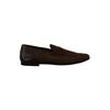 Dolce & Gabbana Herren Schuhe Dress Loafers Brown Leder Slipper