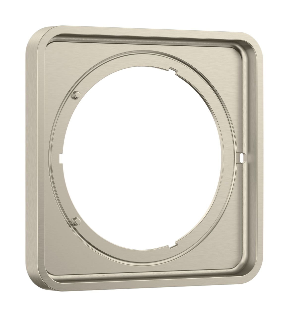 Hansgrohe Verlängerungsrosette AXOR ShowerSelect ID softsquare 5 mm brushed nickel, 13640820 13640820 Image