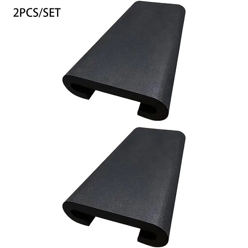 2 Stück Drachenboot-Sitzkissen – Anti-EVA, stoßdämpfend, atmungsaktive Sitzpolster für Rudergerät, Kajak, Angeln, Camping – passend für Wassersport Ruderkomforterhöhung für den Außenbereich (schwarz) Image