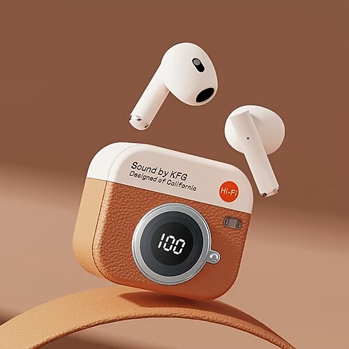 q86 True Wireless Kopfhörer TWS Ohrhörer In-Ear Bluetooth 5.3 Ergonomisch LED Stromanzeige Lange Batterie Geeignet für den täglichen Gebrauch Reisen Valentinstagsgeschenk Image